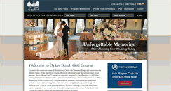 Desktop Screenshot of dykerbeachgc.com