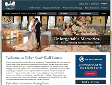 Tablet Screenshot of dykerbeachgc.com